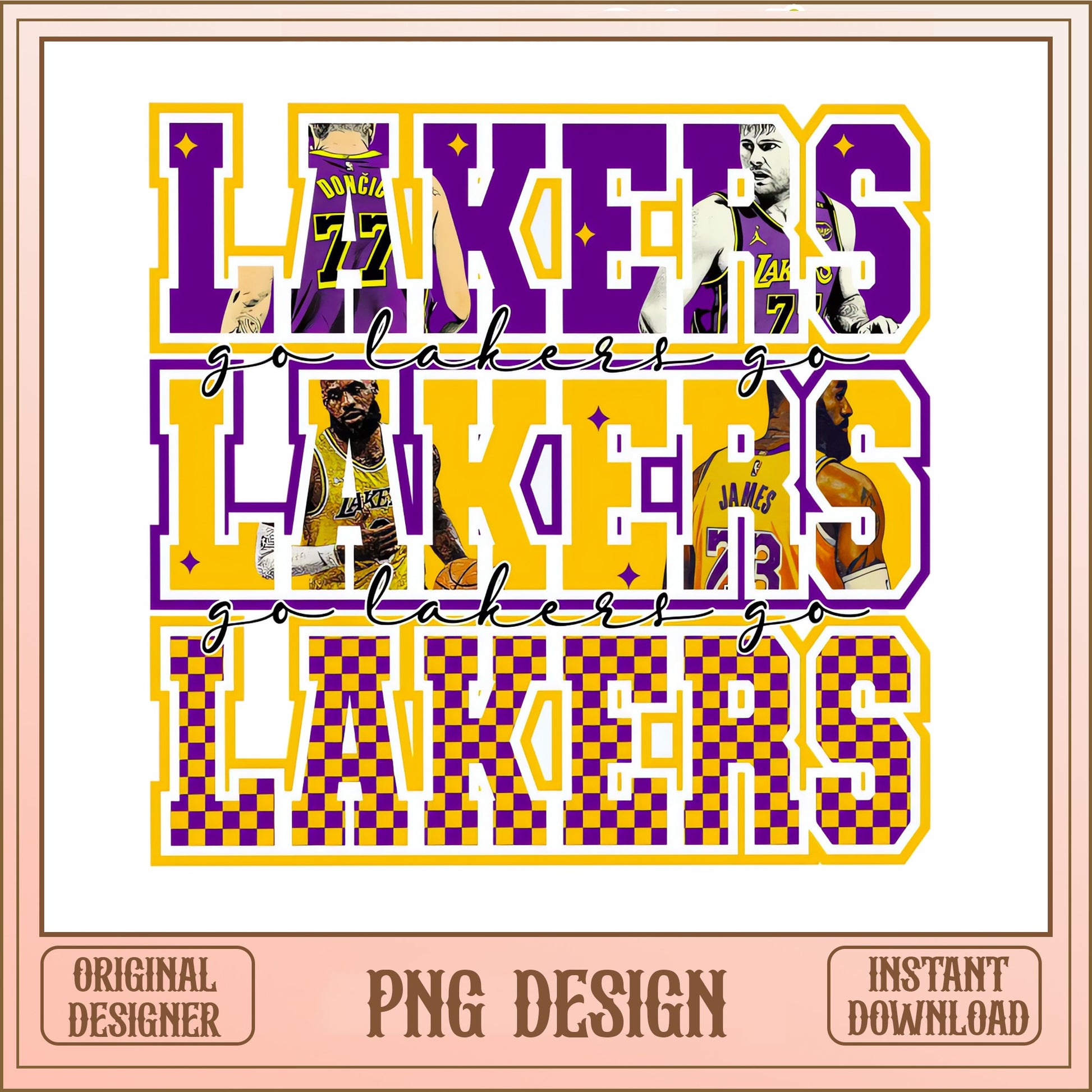 Los Angeles Lakers PNG, Go Lakers Basketball PNG, NBA PNG