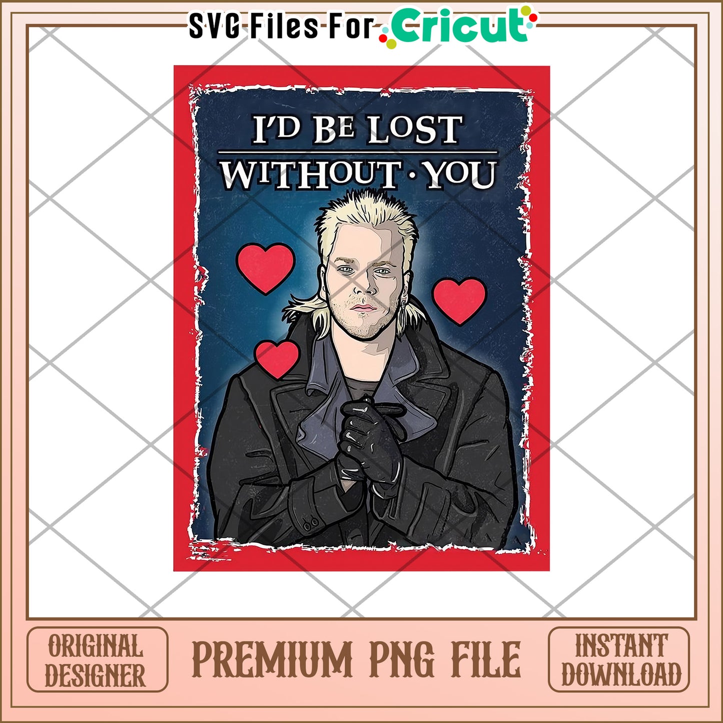 Lost Without You Valentine's PNG