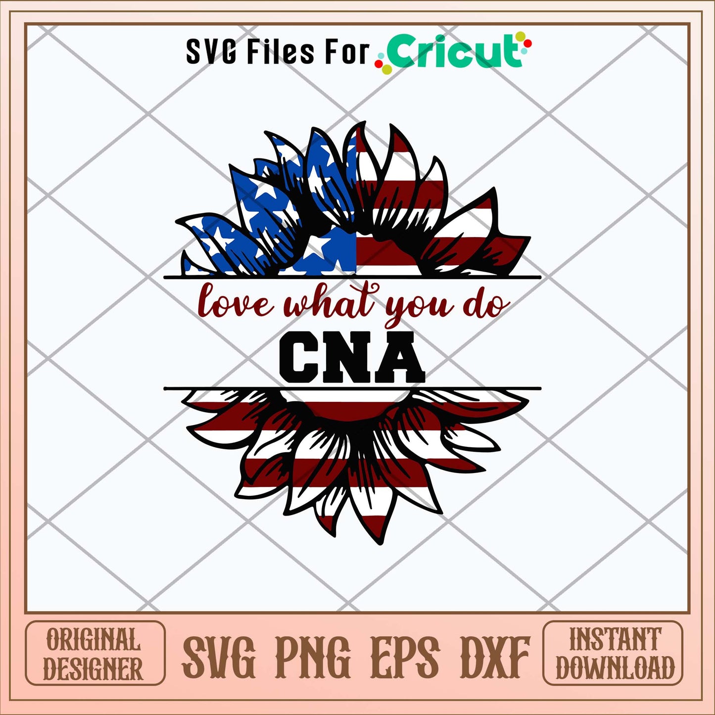 Love What You Do CNA Svg