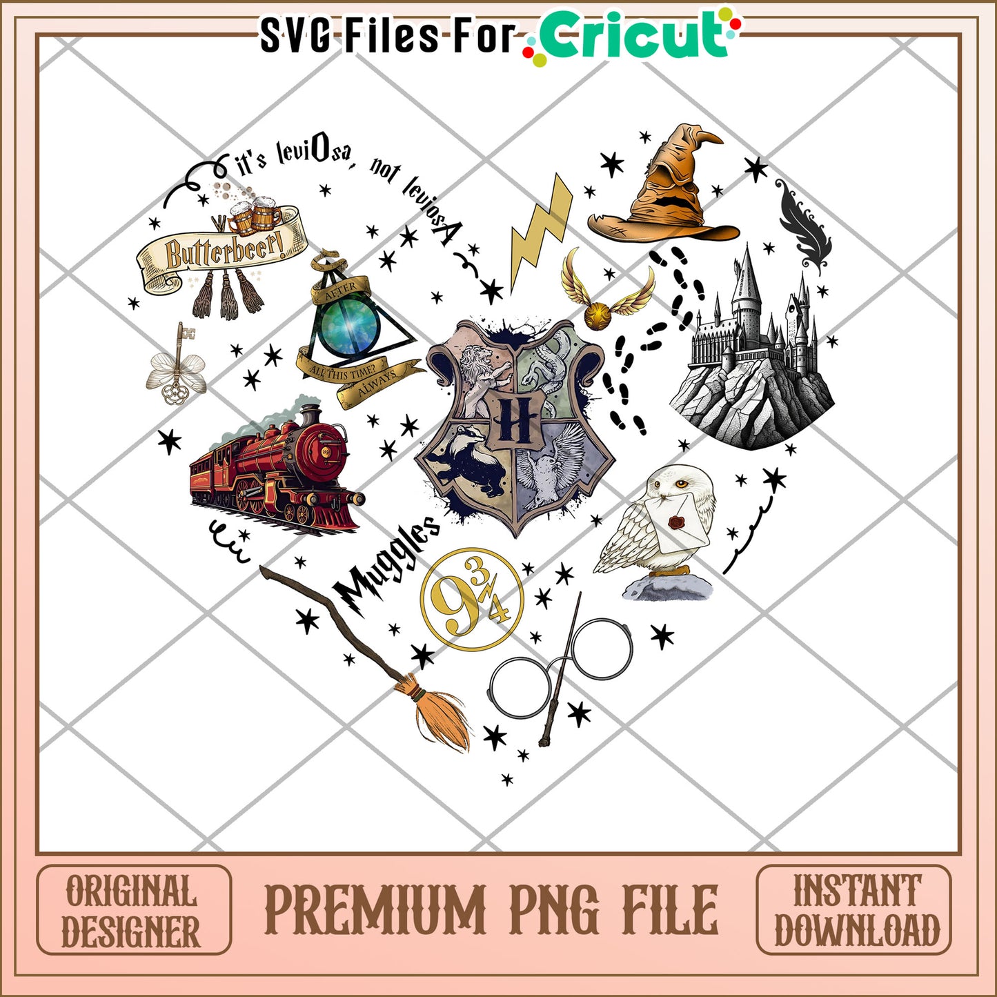 Love harry potter colorful svg, love harry potter svg, harry potter png