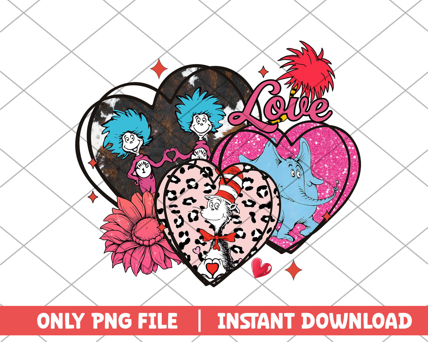 Love dr.seuss heart png 