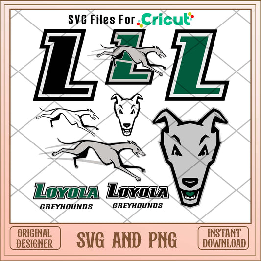 Loyola Maryland Greyhounds svg, Greyhounds svg bundle, NCAA svg