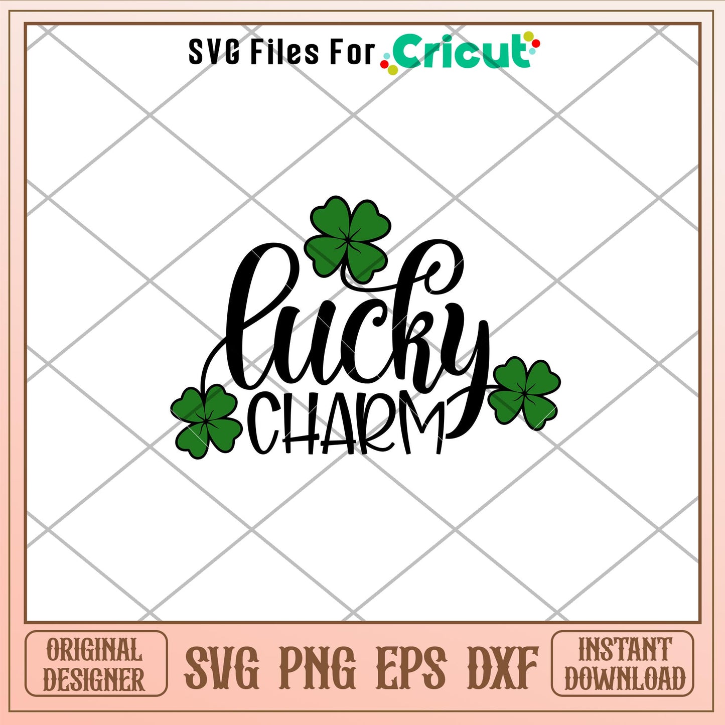 Lucky Charm Clovers, Lucky Charm Clovers Svg