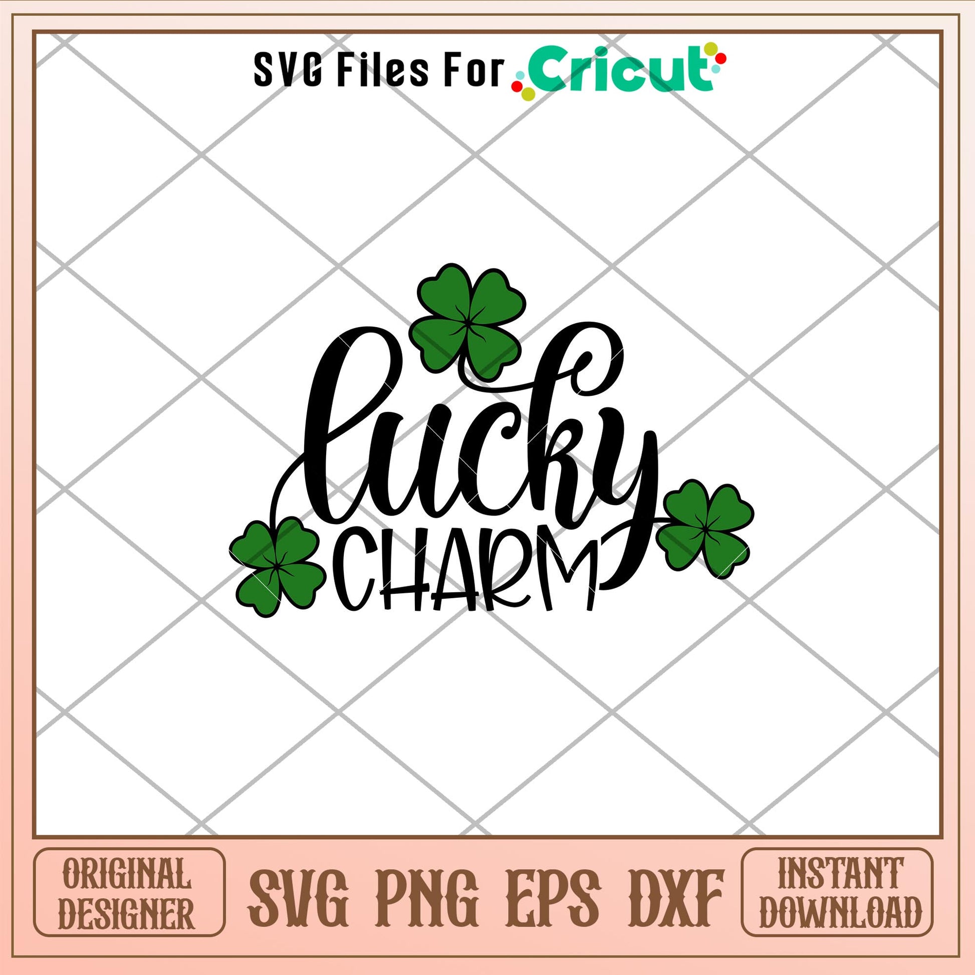 Lucky Charm Clovers, Lucky Charm Clovers Svg