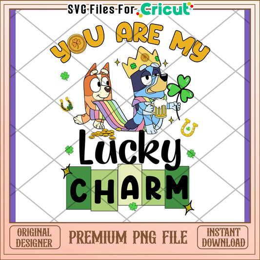 Lucky Charm PNG St Patricks Day Design