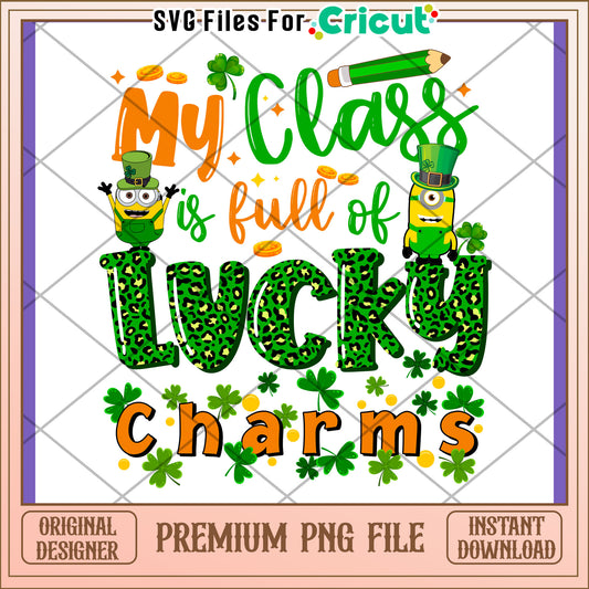 Lucky Charms Classroom PNG Design for Teachers