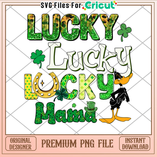 Lucky Mama St Patricks Day PNG