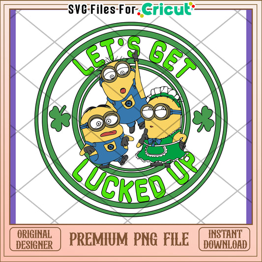 Lucky Minion Design for St Patrick's Day Decor