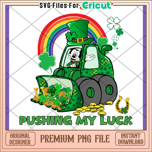 Lucky St. Patrick's Day PNG Design for Crafts