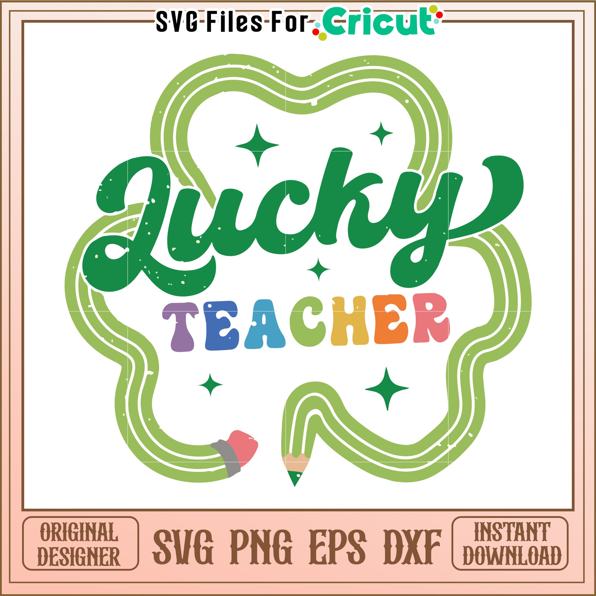 Lucky Teacher Design for Appreciation Gifts, Celebrate Educators Today
