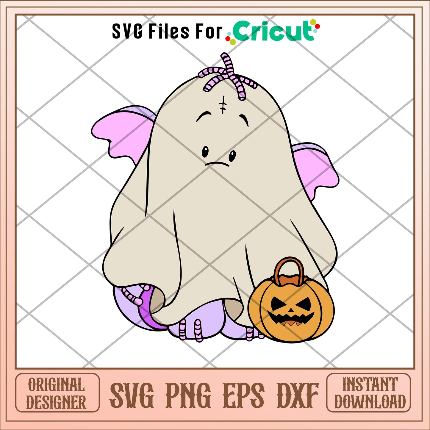 Lumpy character cosplay ghost svg, lumpy svg, halloween svg