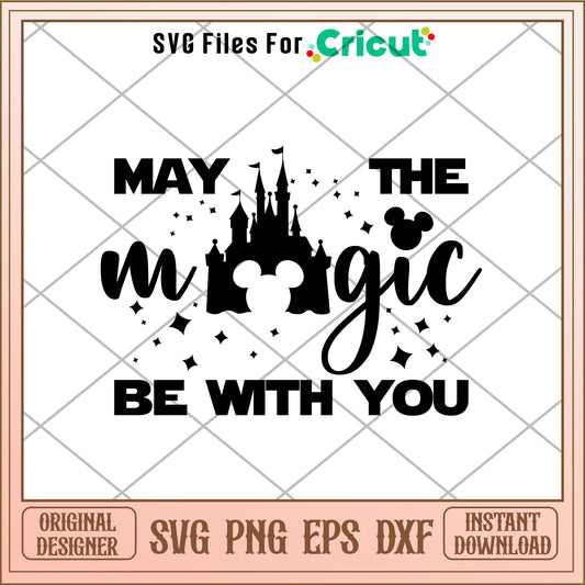 Mickey may the magic SVG design