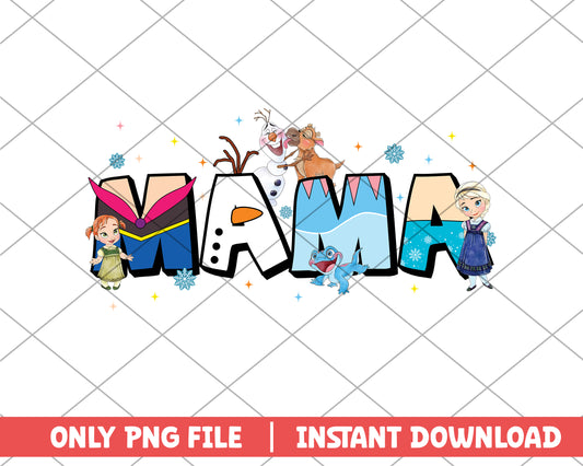  Mama  disney Frozen png