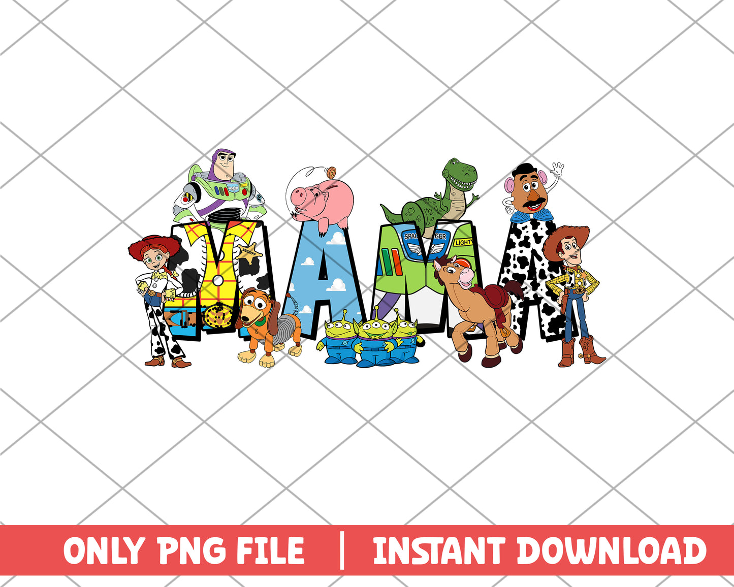  Mama Disney Toy Story png