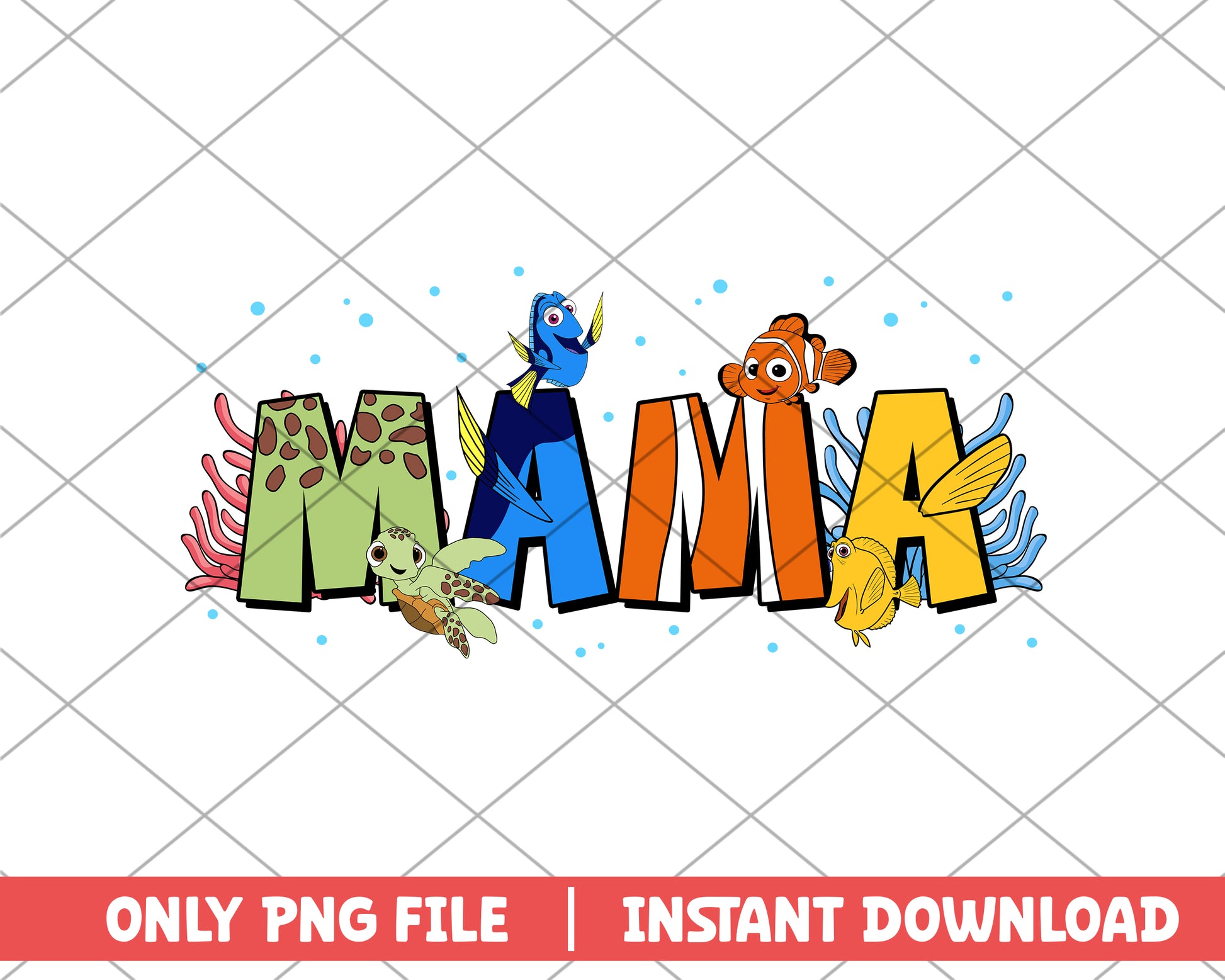 Mama finding nemo theme song png