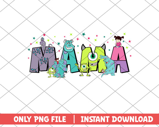  Mama disney monster company png 