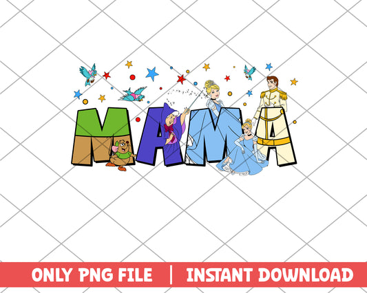  Mama Princess Cartoon Movie png