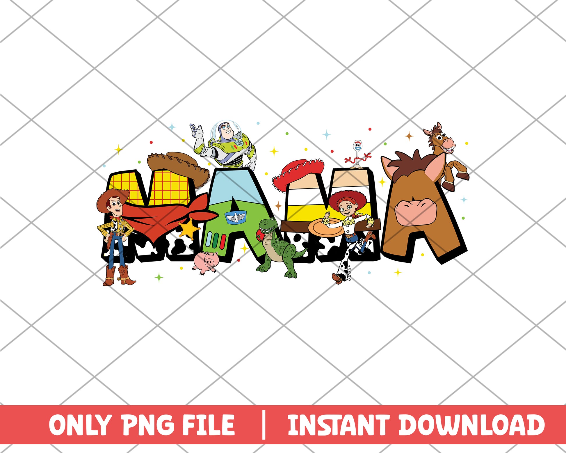 Mama Toy Story Cartoon Characters png