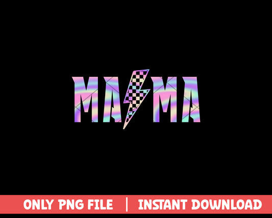 Mama Lightning Bolt png