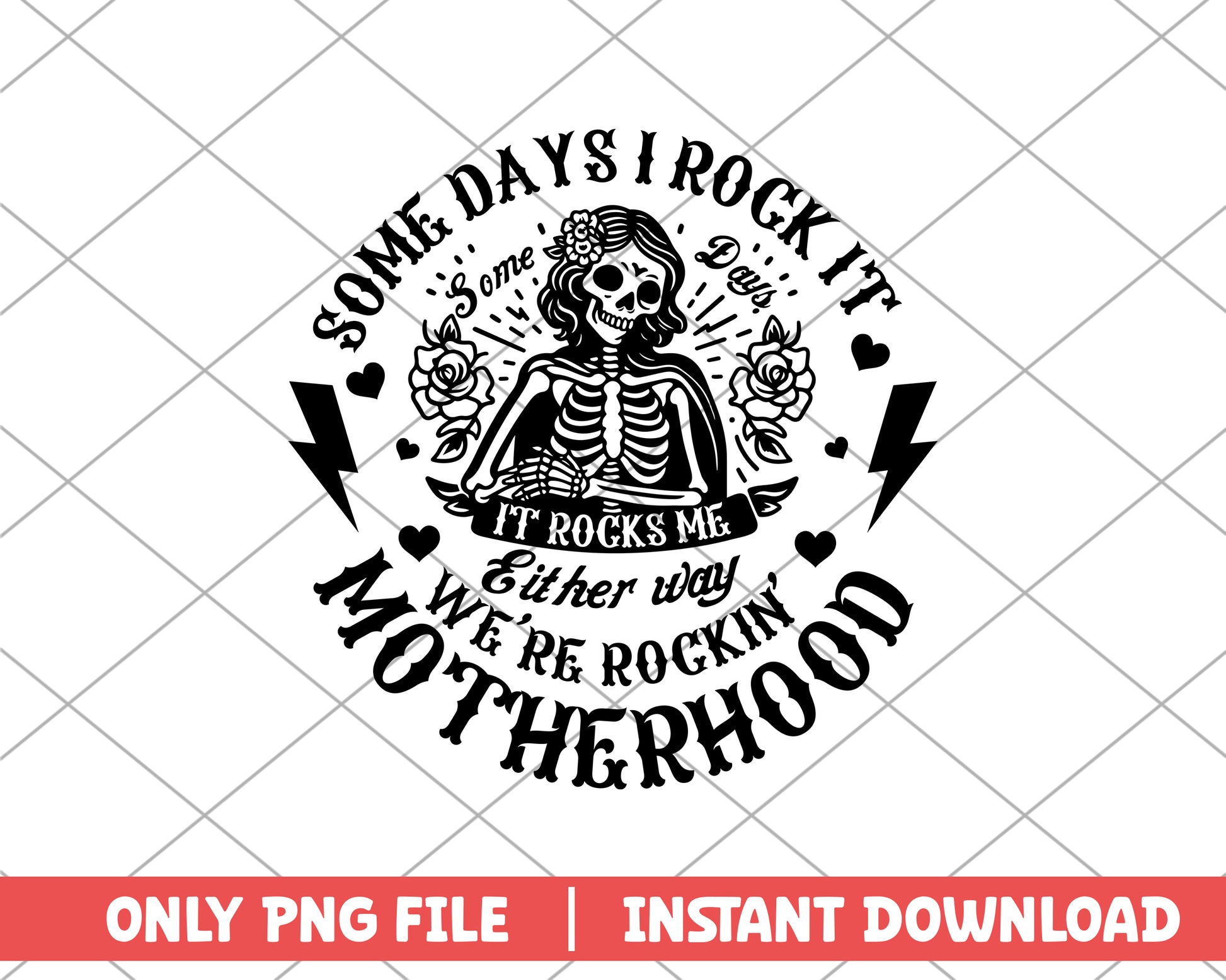 Some Days I Rock It Some Days It Rocks Me png