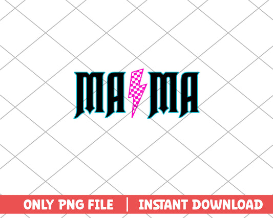 Mama Lightning Bolt png