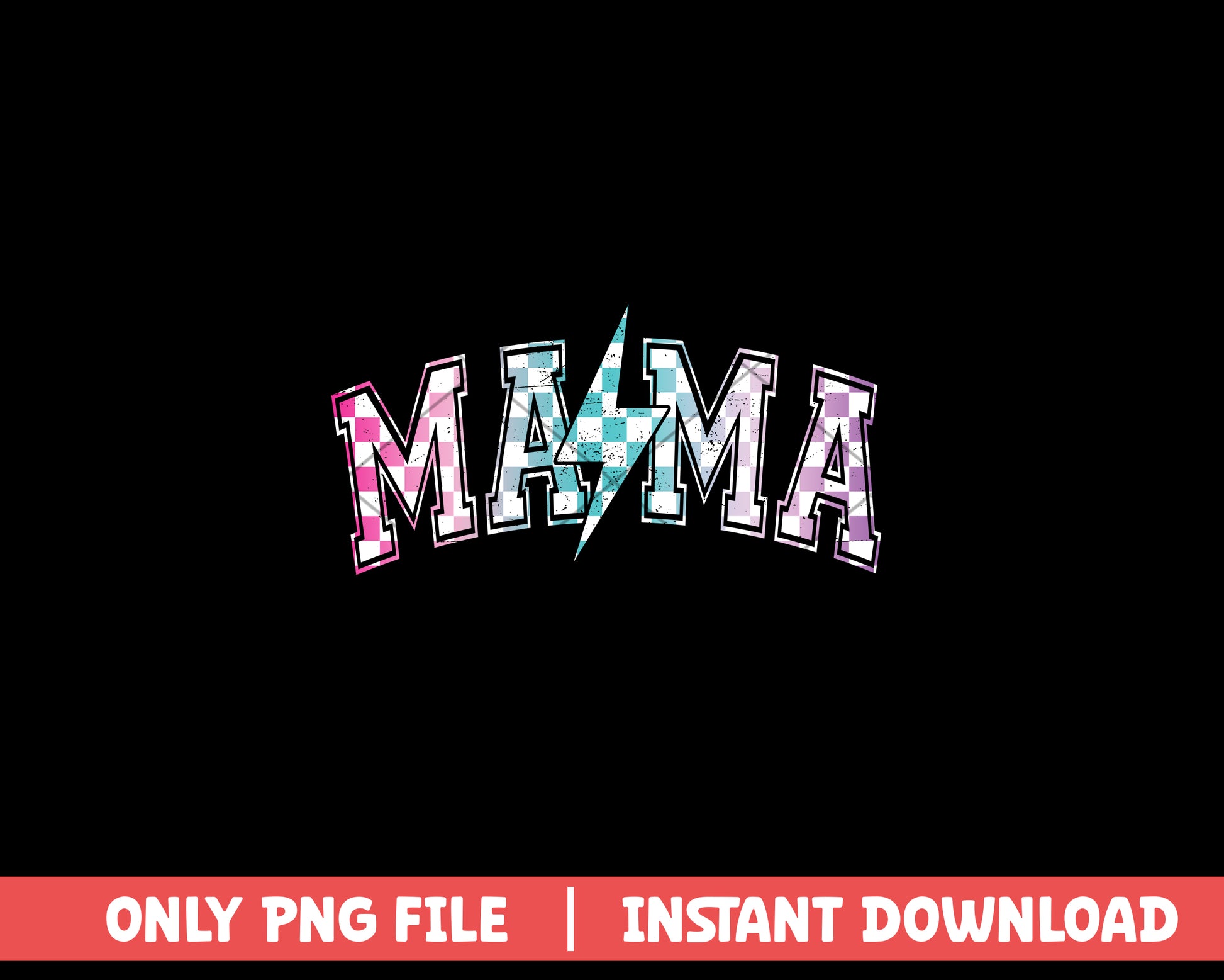 Mama Lightning Bolt png