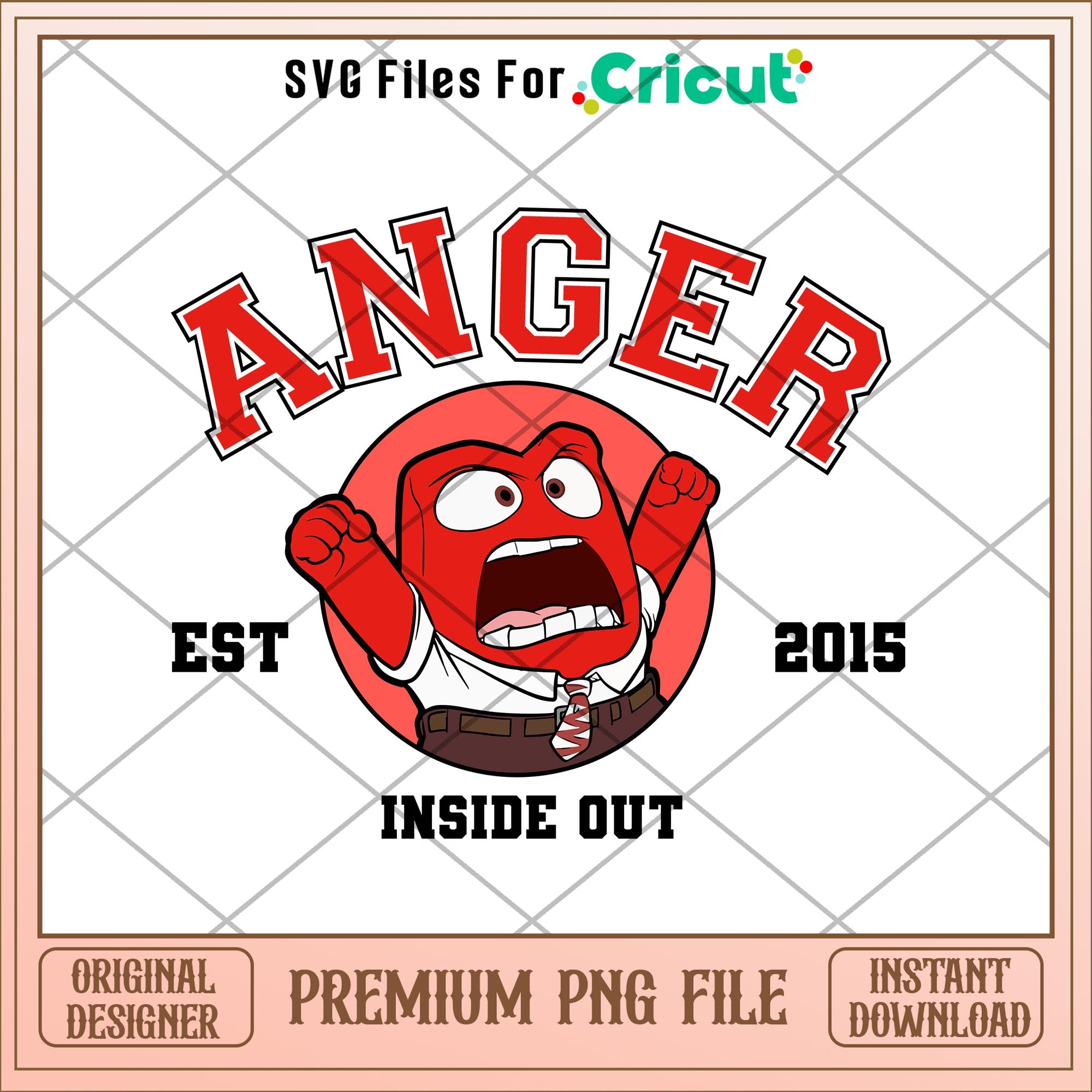 Anger est 2015 Inside out 2 png – svg files for cricut