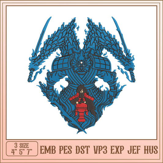 Madara Embroidery Design