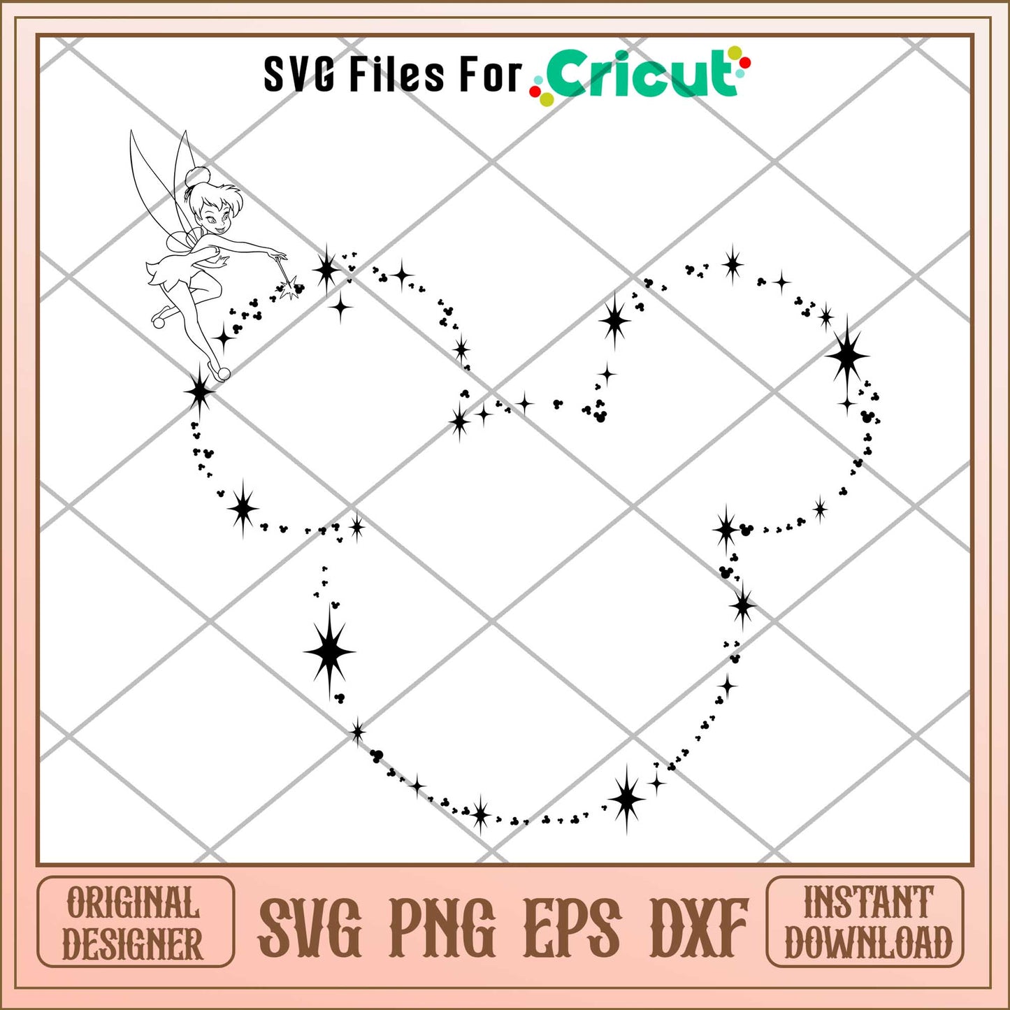 Magic Disney Mickey Ears white Svg,  Disney characters svg, Digital Download