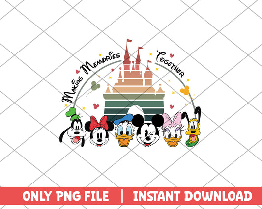Making memories together disney png
