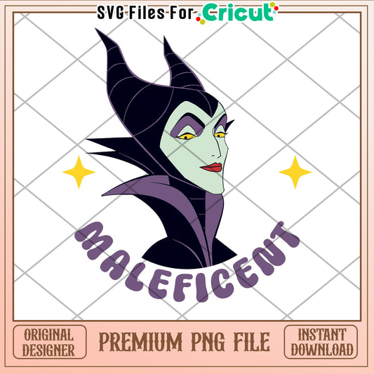 Maleficent PNG Cricut Premium Design