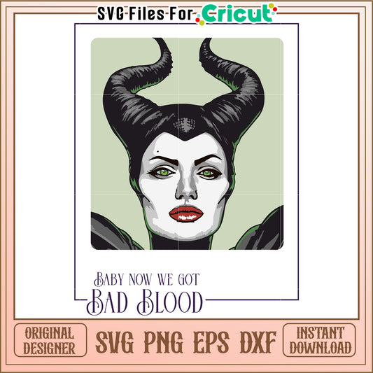 Maleficent SVG Cut File Instant Download
