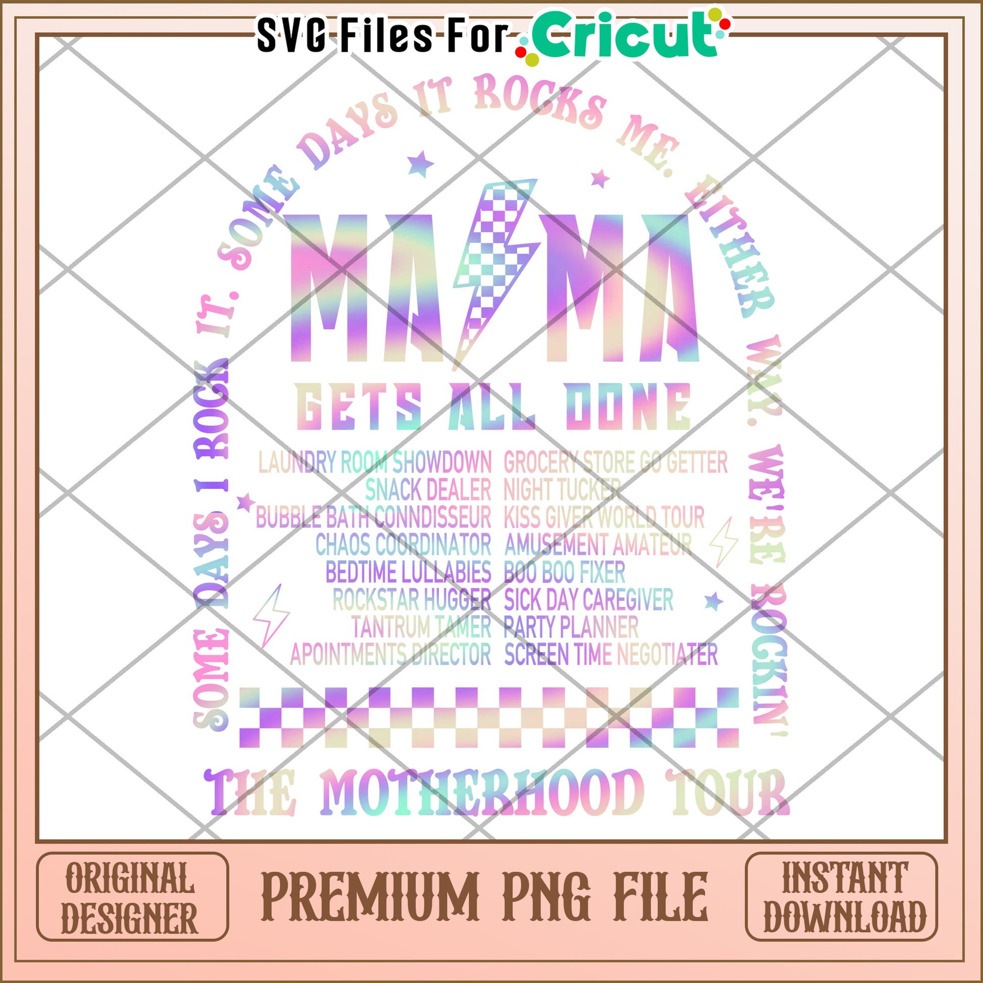 Mama Gets It All Done PNG