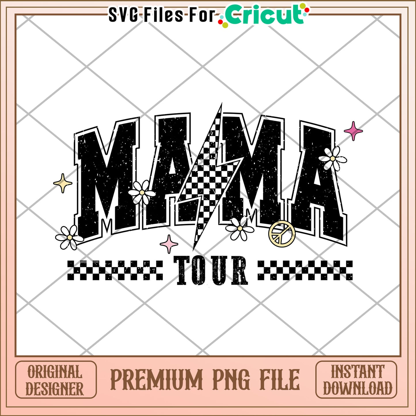 Mama Tour PNG Design Instant Download