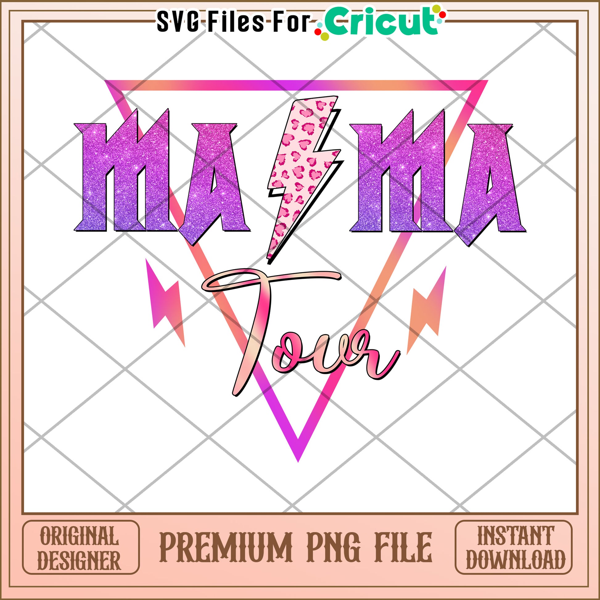 Mama Tour PNG Sublimation Design