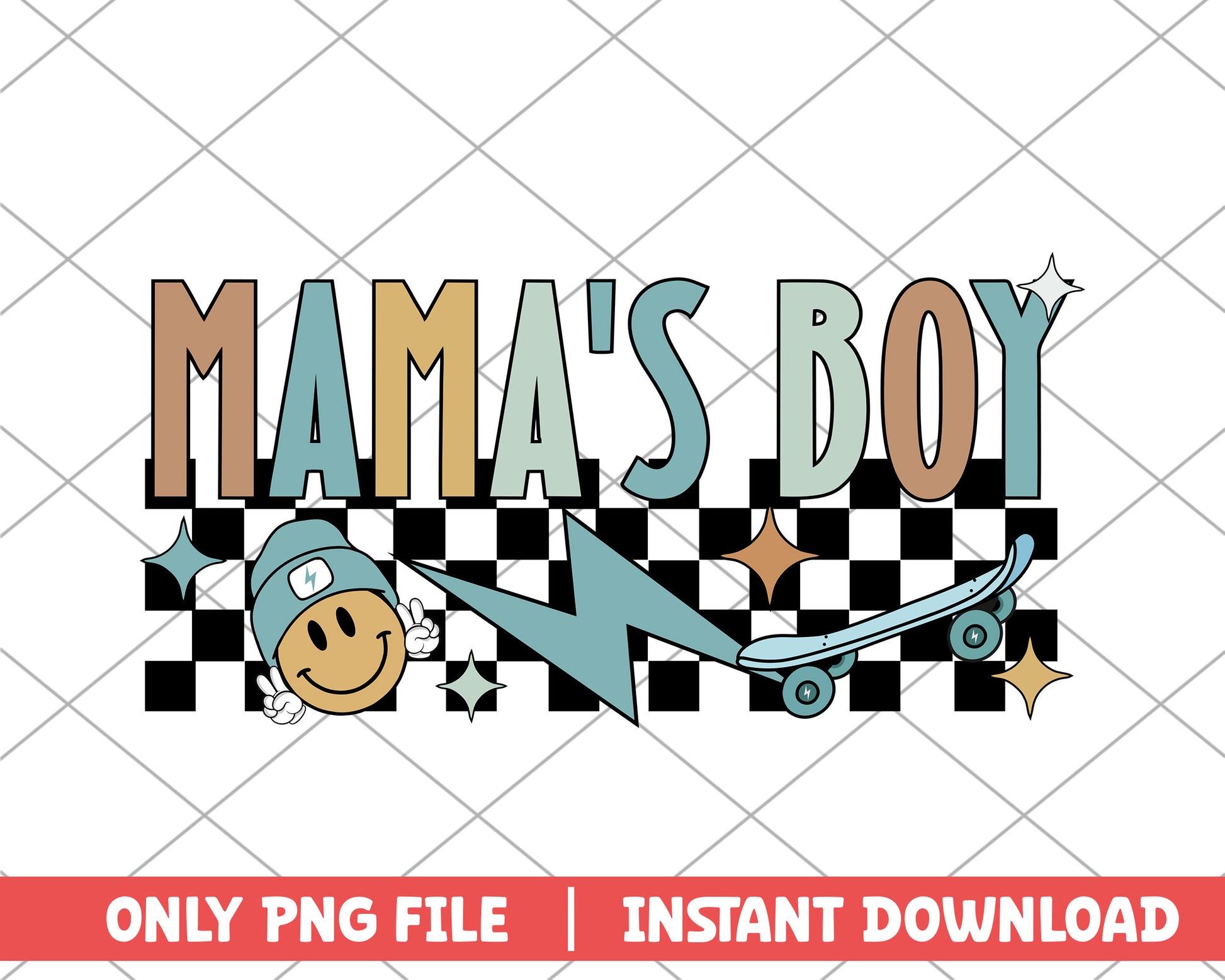Mama's boy mothers day png