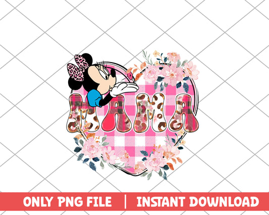 Mama heart shape mother day png