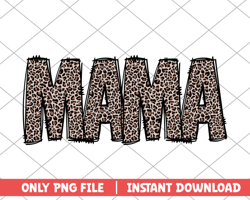 Mama leopard mothers day png