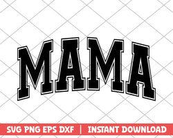 Mama logo design mothers day svg 