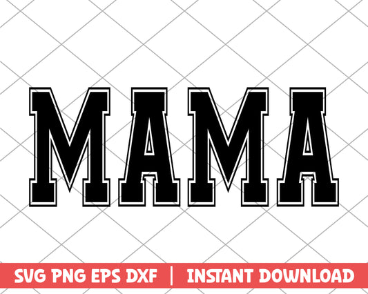 Mama logo mothers day svg