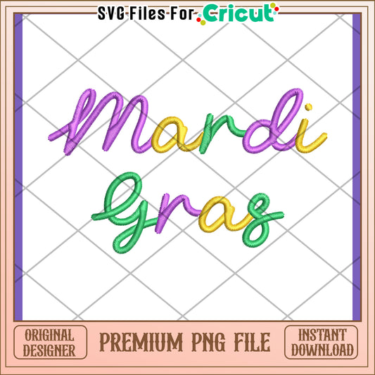 Mardi Gras Premium PNG Design for Creative Projects
