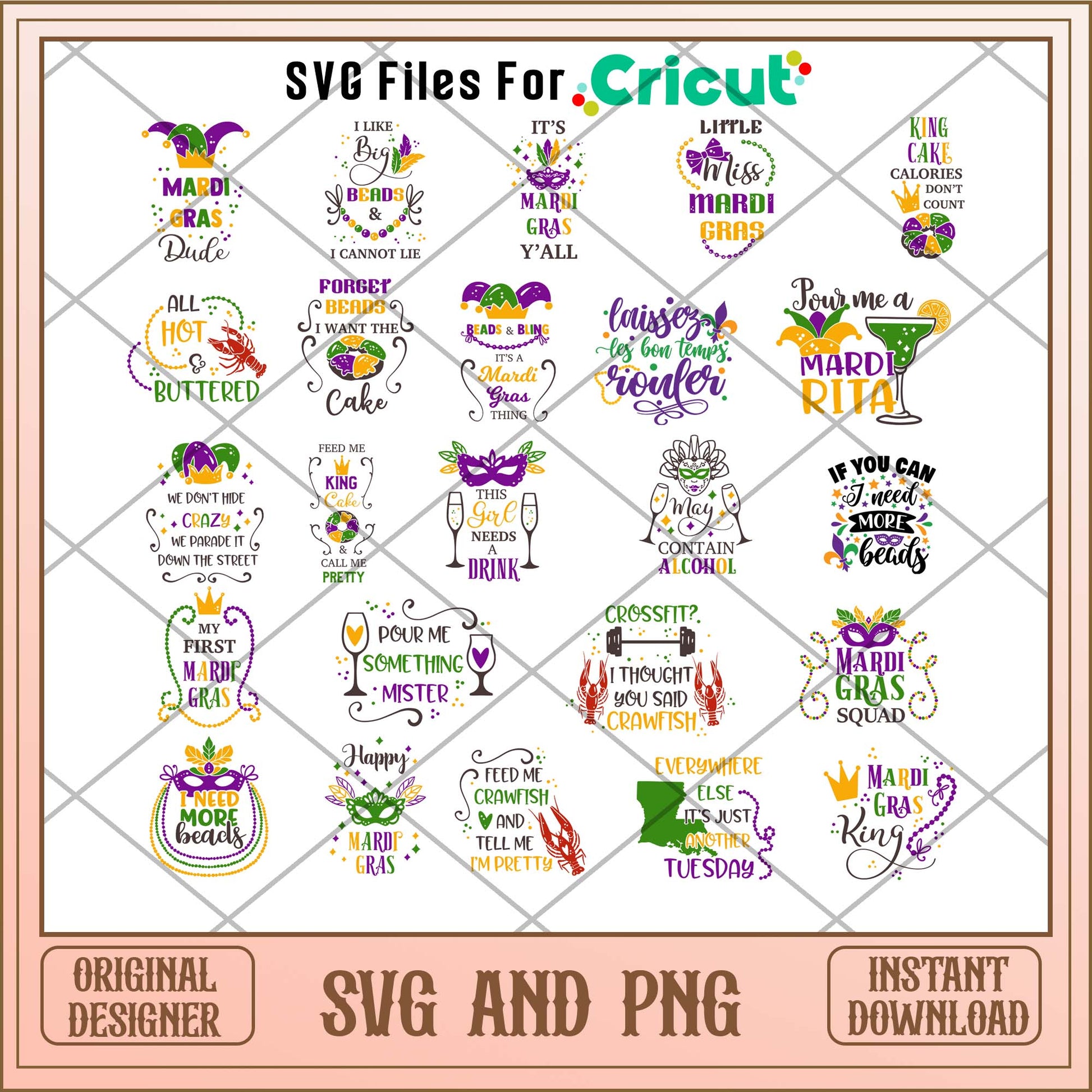 Mardi gras svg bundle, Mardi gras cosplay svg - Svgfileforcricut
