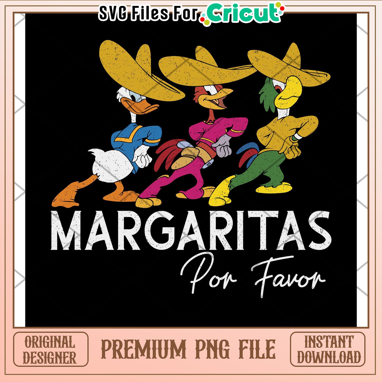 Margaritas Por Favor PNG Design