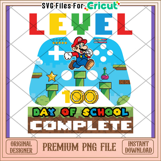 Mario Level 100 School PNG