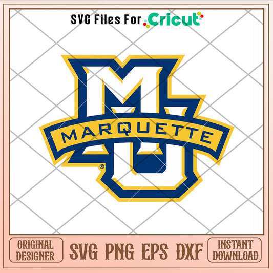 Marquette Golden Eagles Logo Svg, Marquette Golden Eagles Svg, NCAA Svg