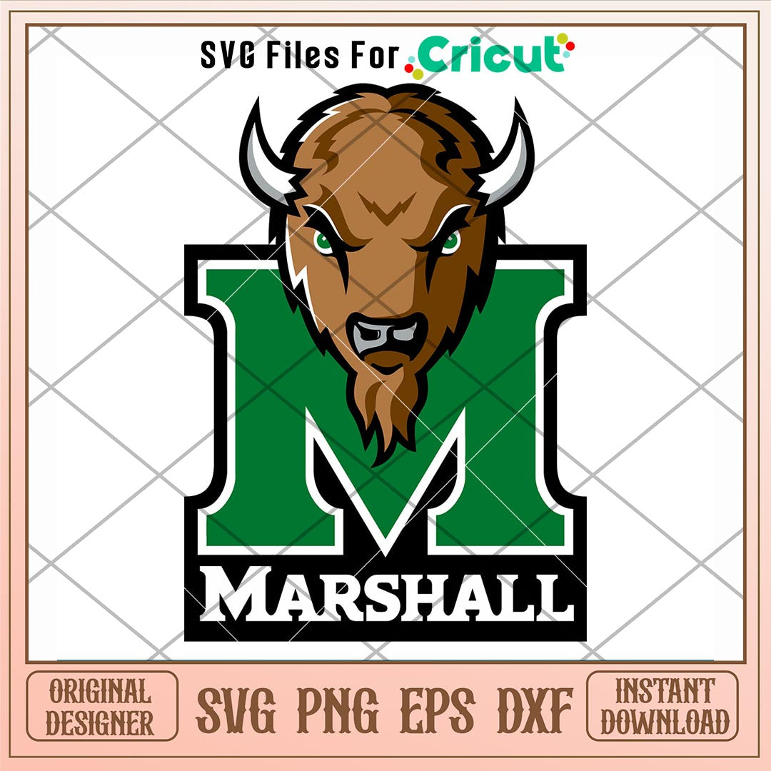 Marshall Thundering Herd Logo Svg, Marshall Thundering Herd Svg, NCAA Svg