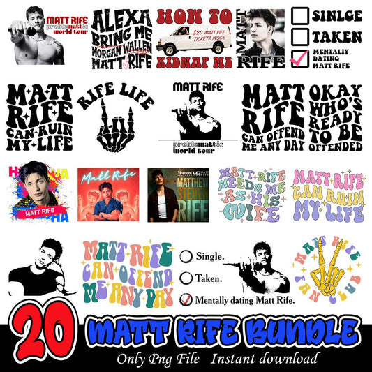 Matt Rife bundle png, American comedian and actor bundle