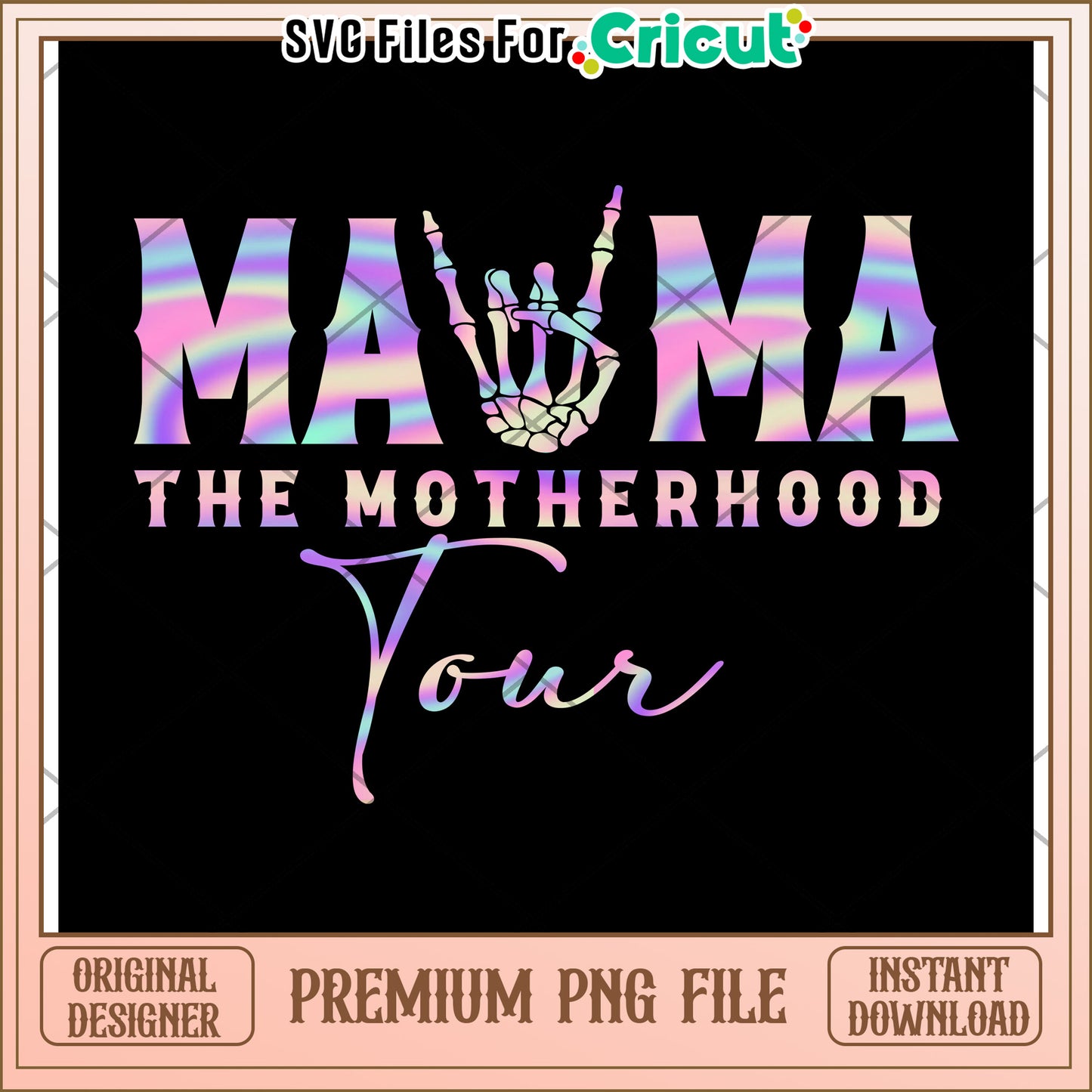 Mawma The Motherhood Tour PNG Design for Cricut Projects