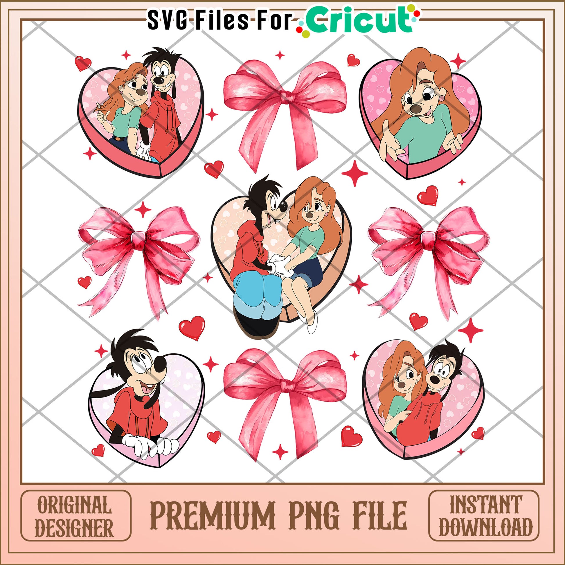 Max & Roxanne PNG Valentines Day Set