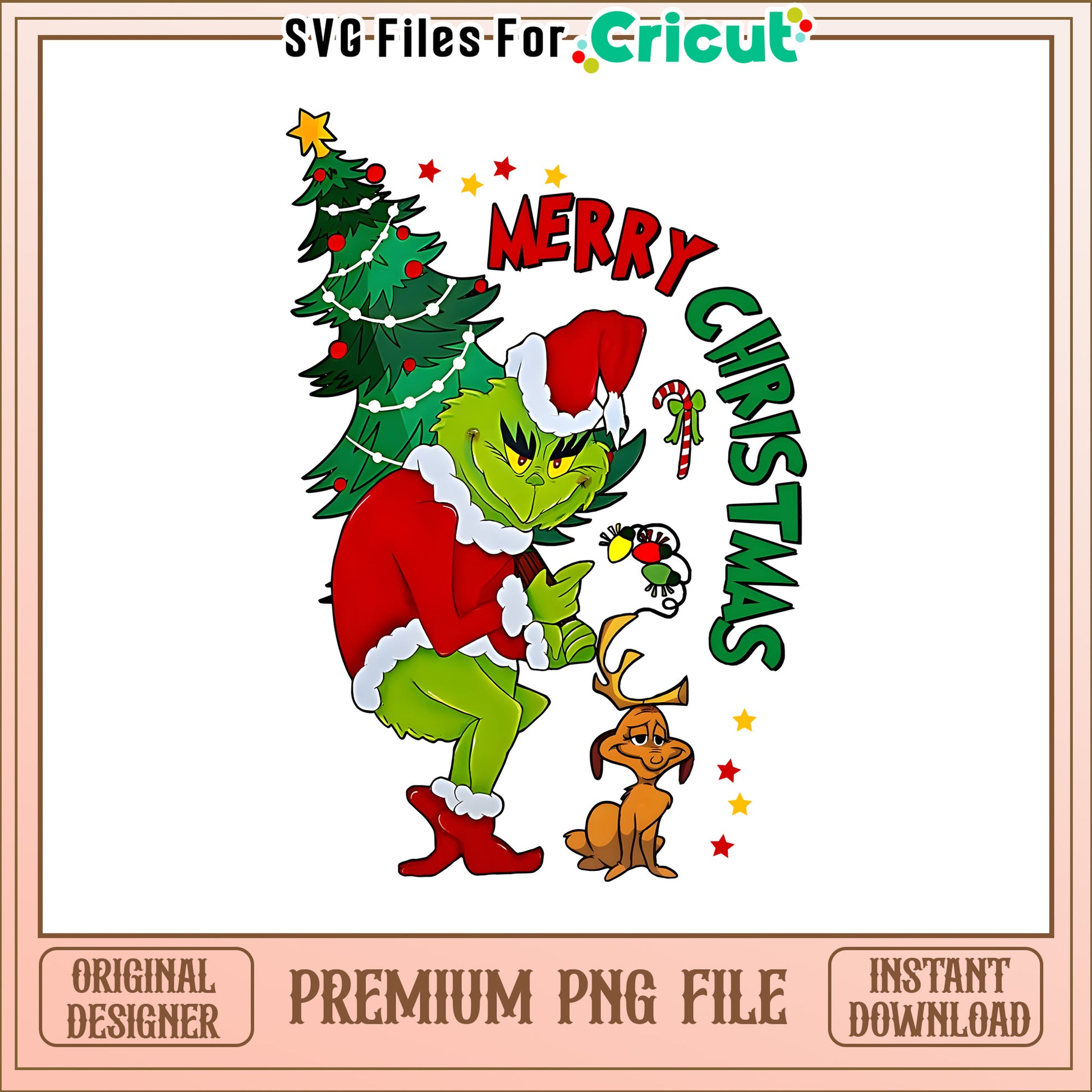 Max dog and grinch merry christmas png, max the grinch dog png